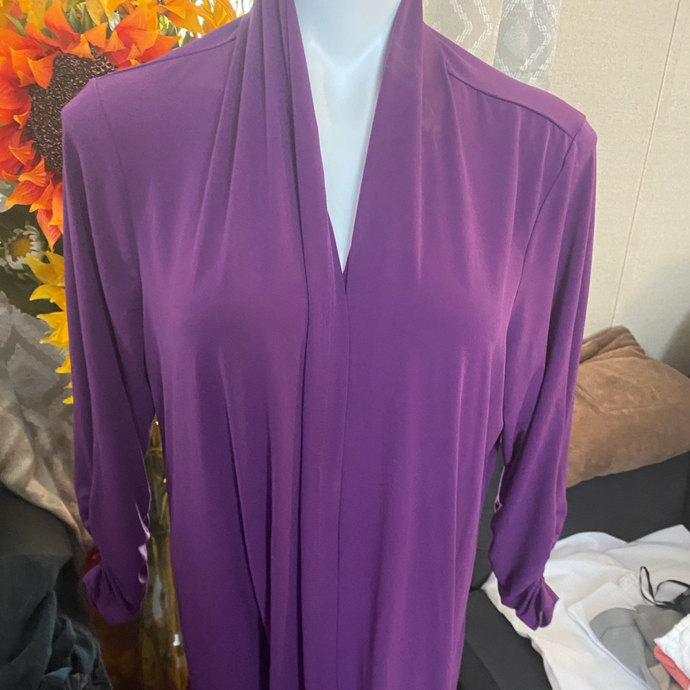 Susan Graver Cardigan/31 inches long
